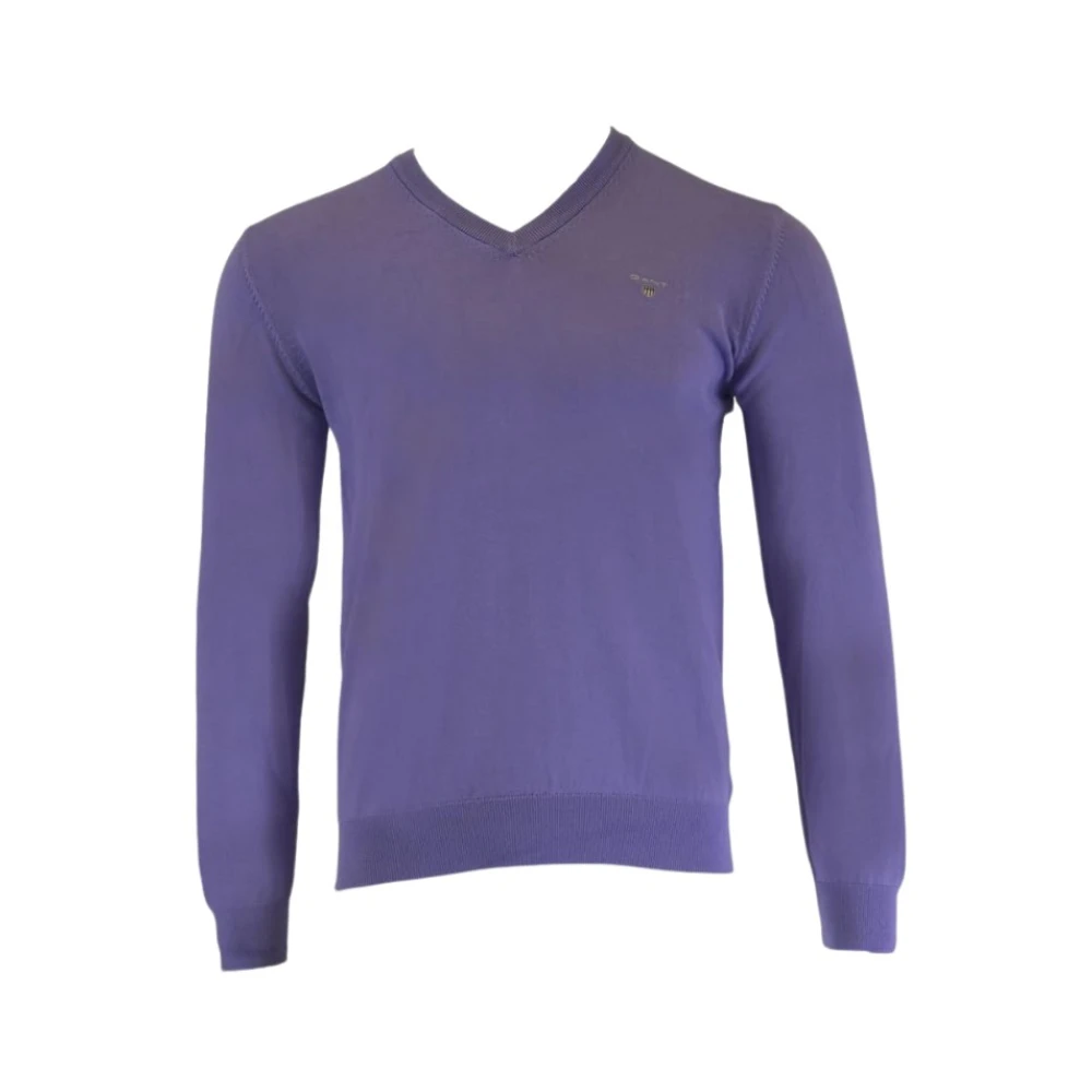 Gant Basis Shirt Purple Heren
