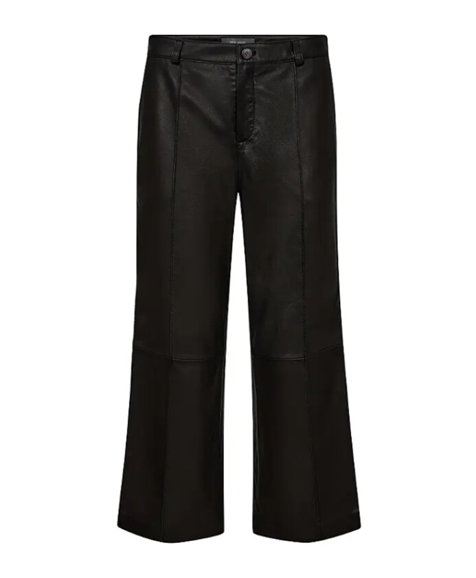 pantalon-large-en-cuir-noir