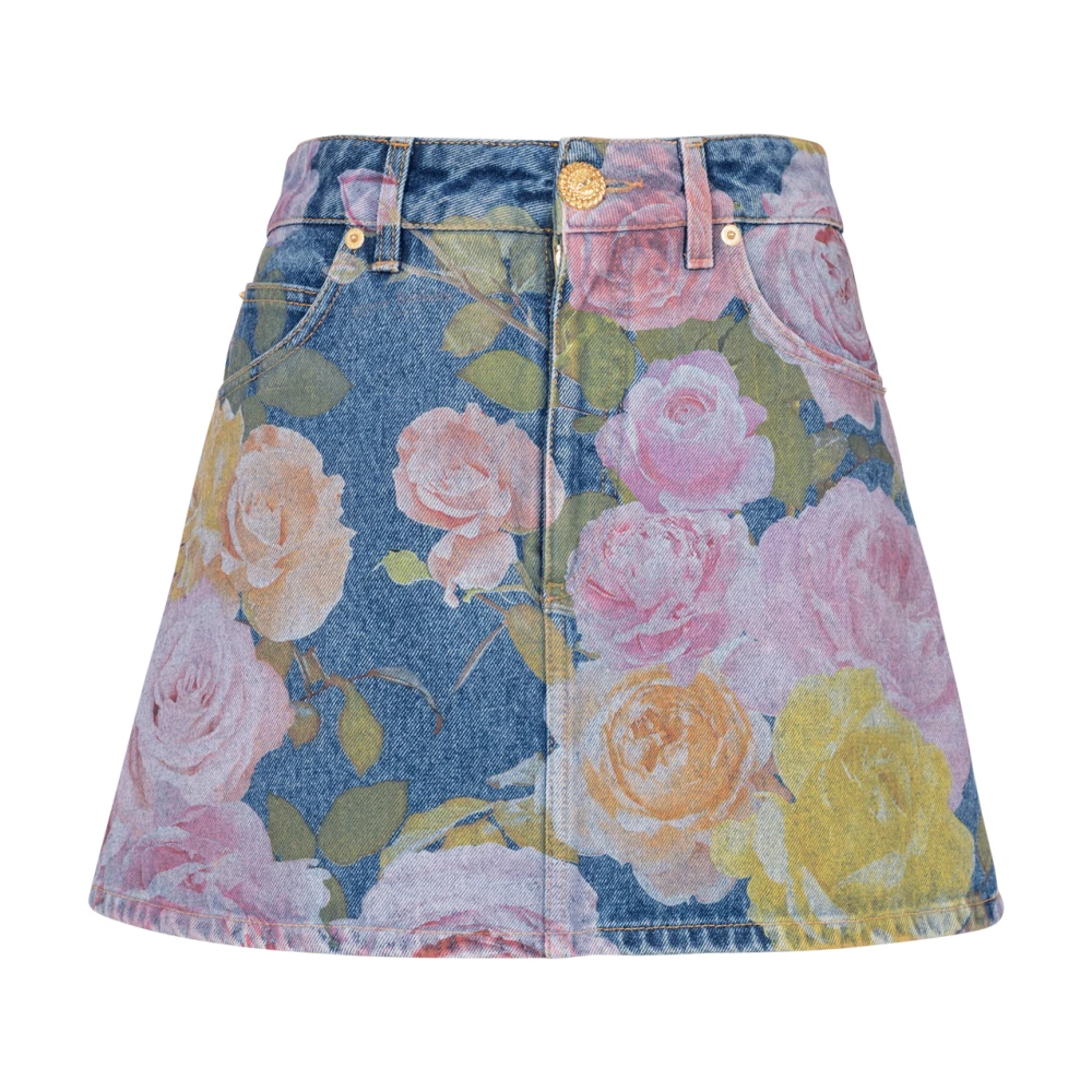 Skirts > Denim Skirts - - Balmain - Modalova