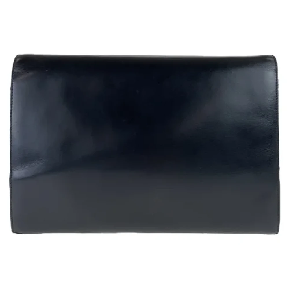 Gucci Vintage Pre-owned Leather gucci-bags Black Dames
