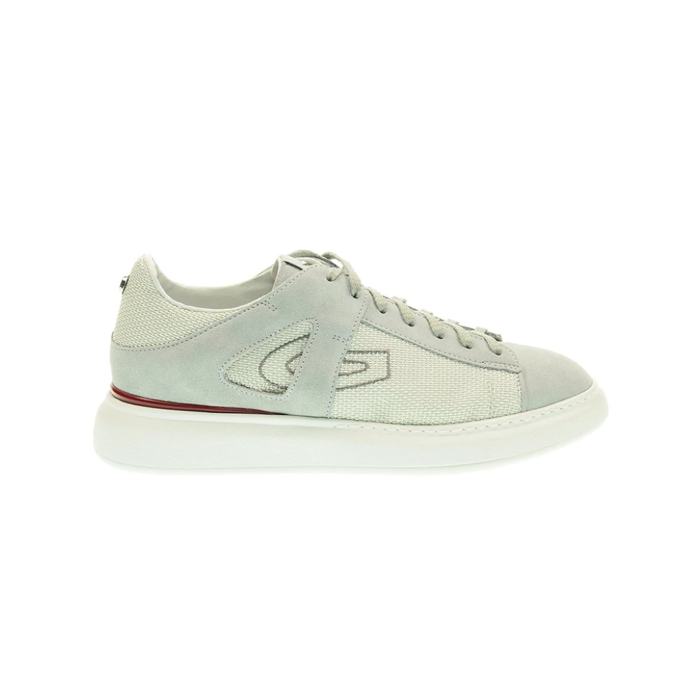 Alberto Guardiani Mocka och tyg herr sneakers Green, Herr