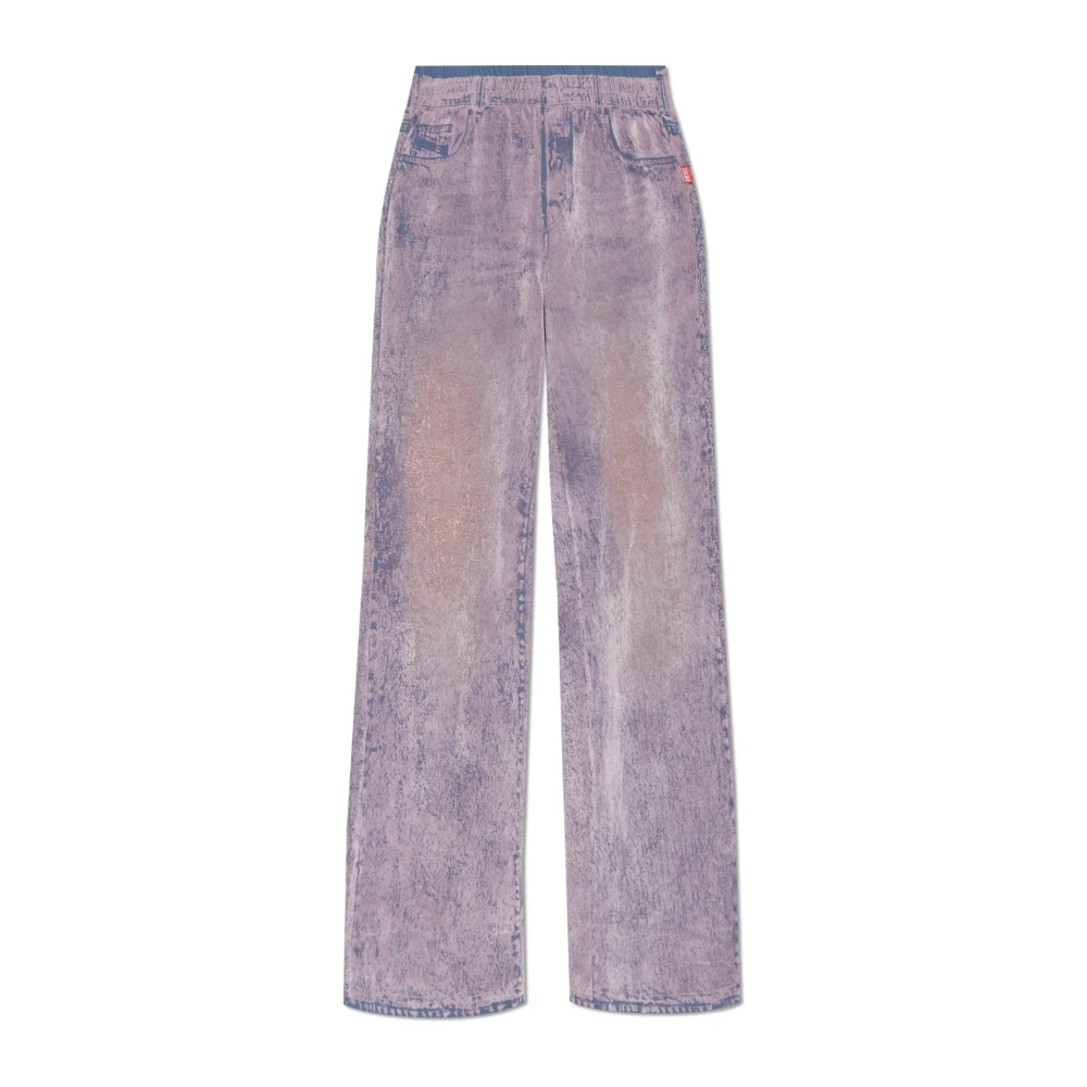 Diesel Broek P-Nerv Pink Dames