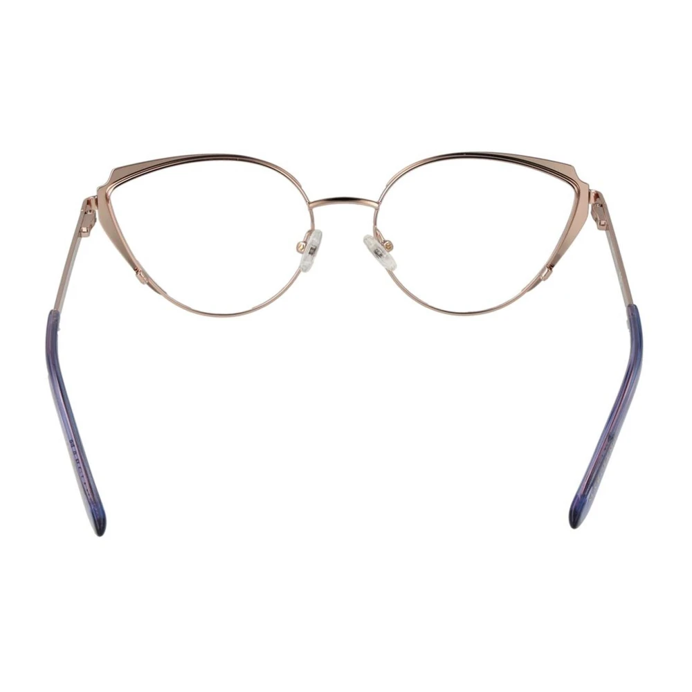 Guess Blauwe Cat Eye Metalen Optische Frames Blue Dames