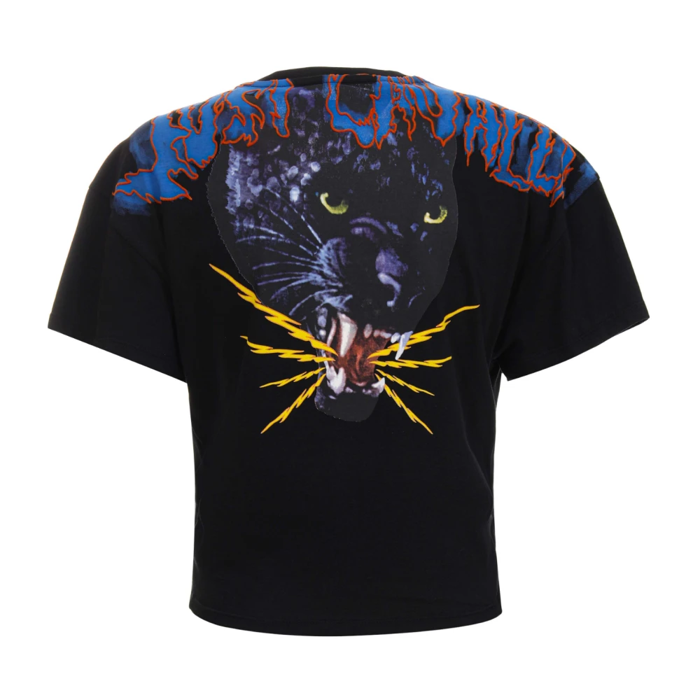 Just Cavalli Stijlvolle T-shirts en Polos Black Dames