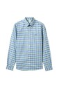 slim-fit-gouden-fleece-geruite-button-down-overhemd