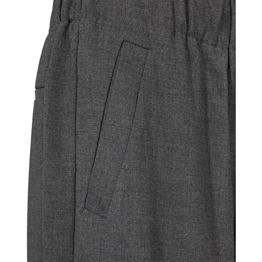 Freequent Donkergrijze Stijlvolle Broek Gray Dames