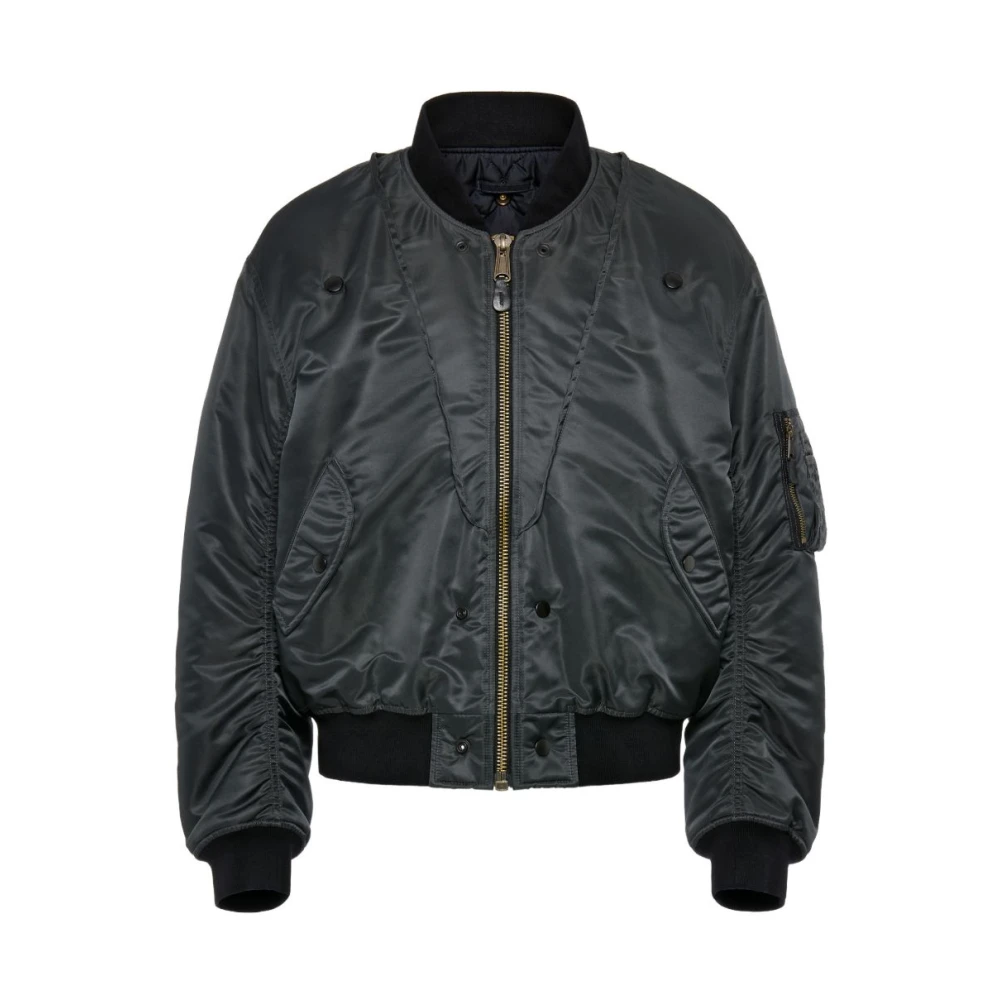 Maison Margiela Reversible Bomber Jacket - Male - Bomber Jackets - Gray - L - Jackets
