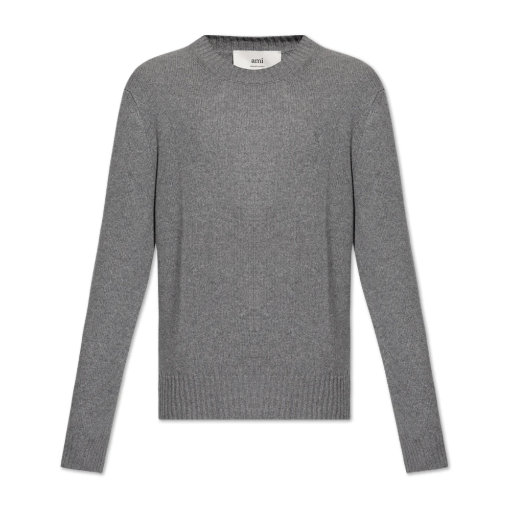 Ami Paris Kasjmier trui Gray Heren