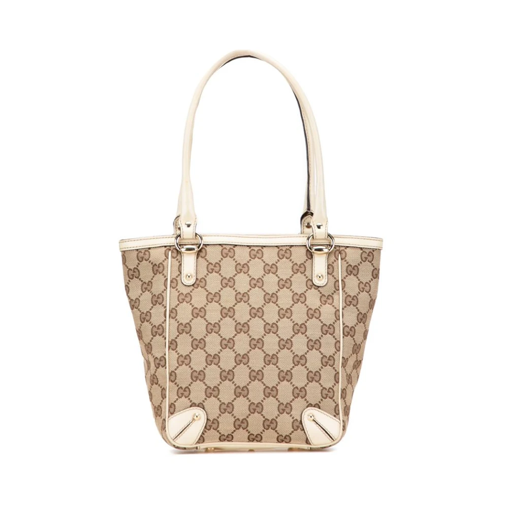Gucci Vintage Women's Brown Pre-Owned Classic Pattern Tote Bag