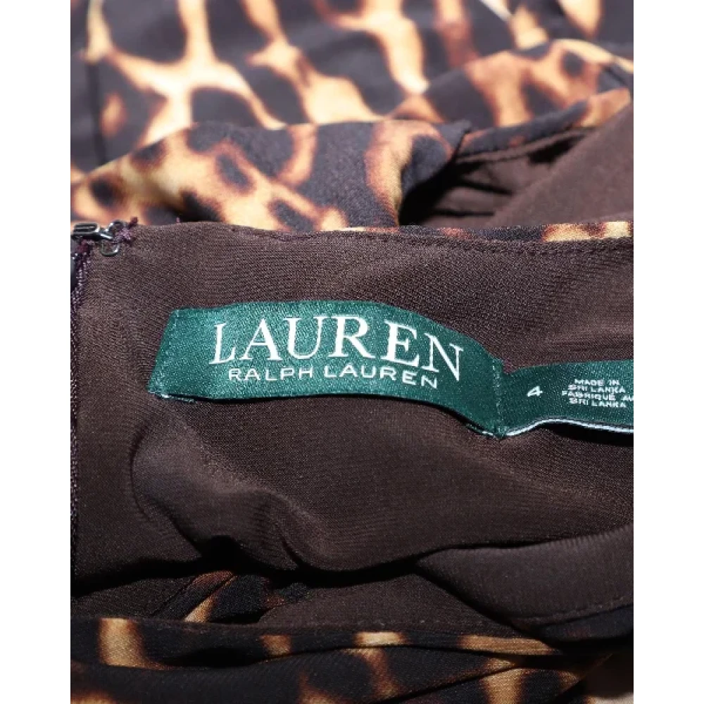 Ralph Lauren Pre-owned Polyester dresses Multicolor Dames