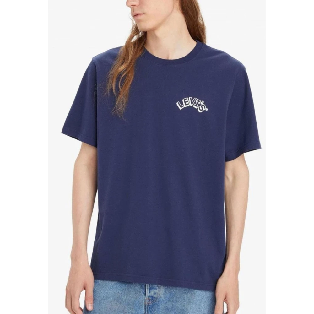 Levi's Relaxed Fit Heren Tee Blue Heren