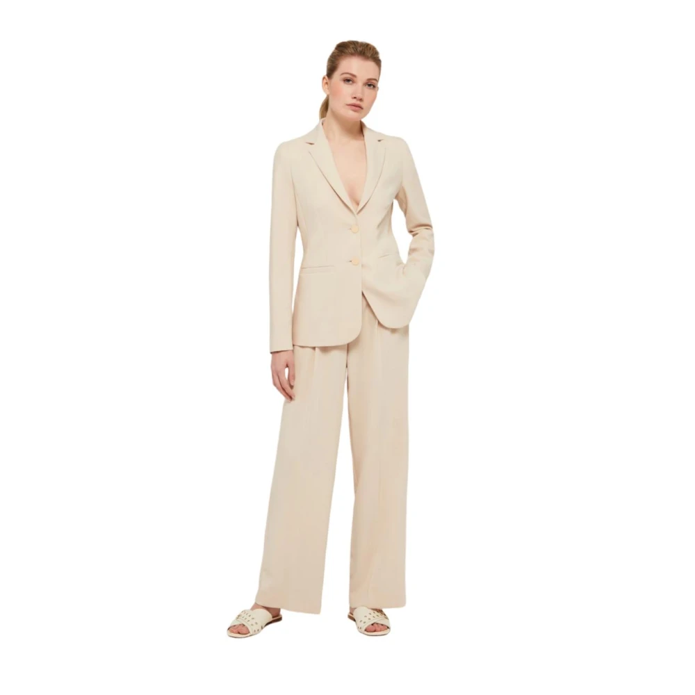 Pennyblack Katoenen Jassen en Blazers White Dames