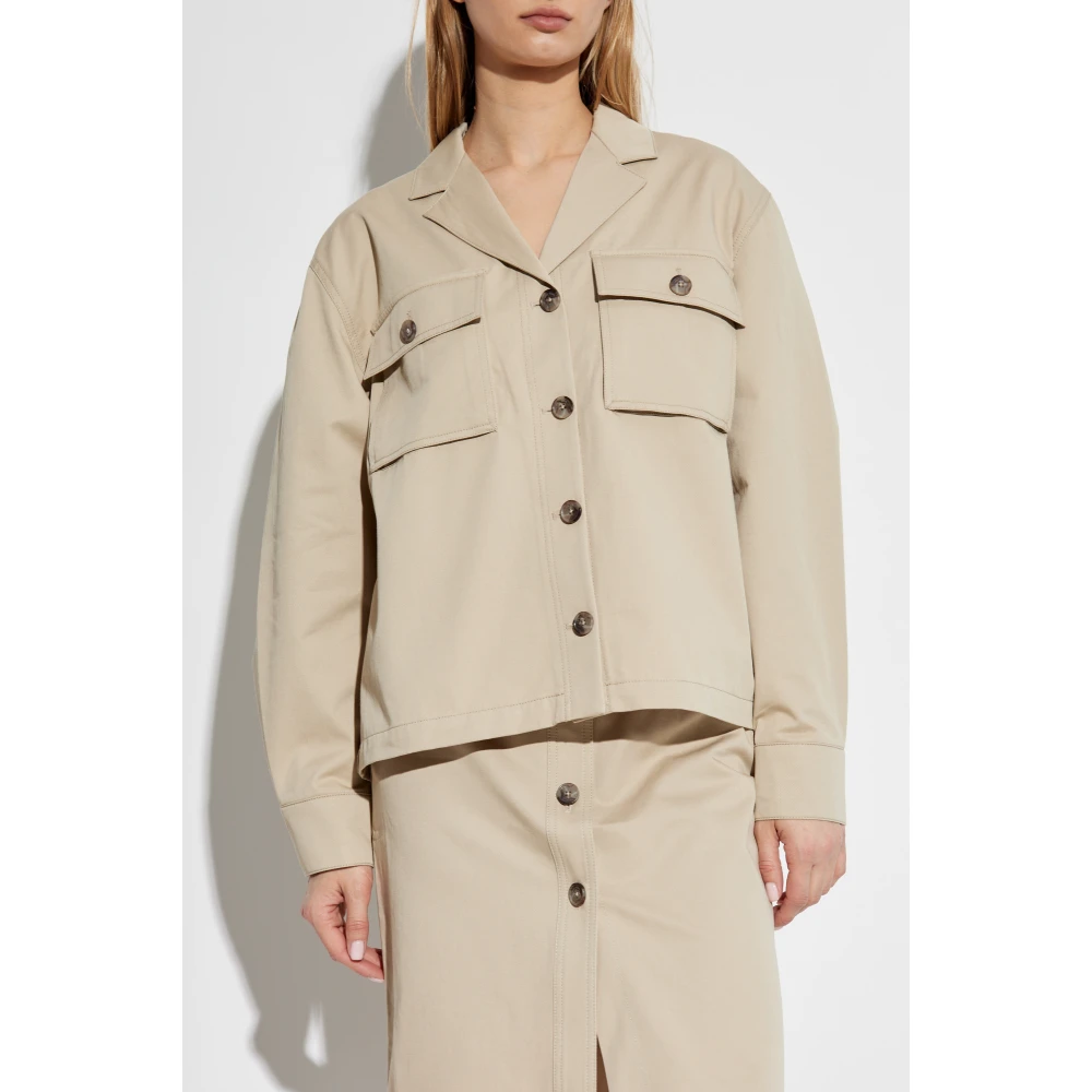 Anine Bing Jas met zakken Beige Dames