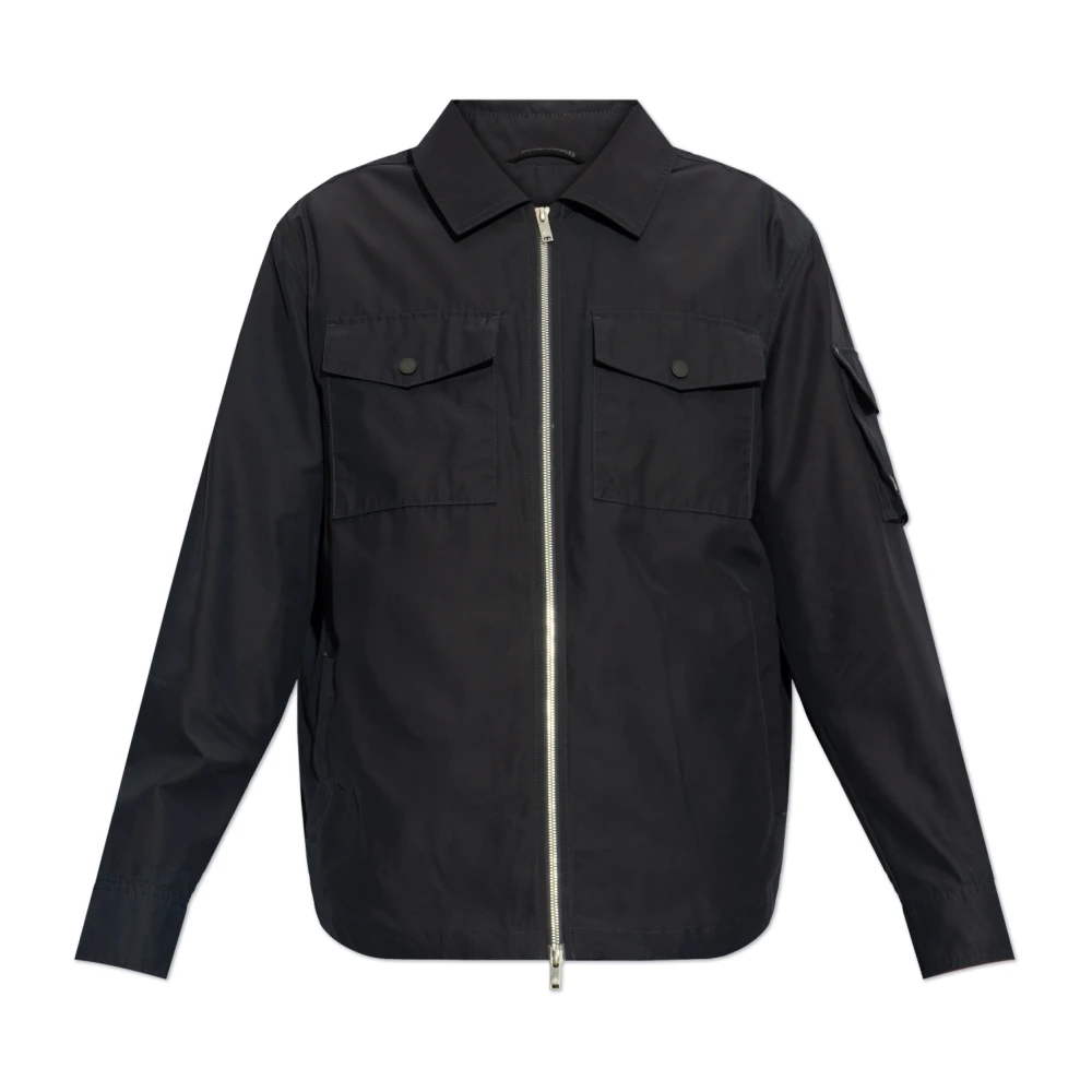 Moose Knuckles Jas met kraag Blue Heren