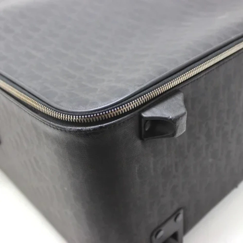 Dior Vintage Pre-owned Fabric dior-bags Black Heren