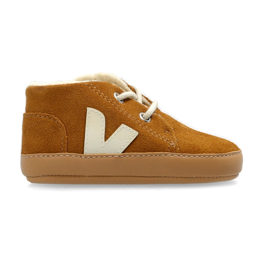 Veja Skor Baby Vinter Suede Brown, Unisex