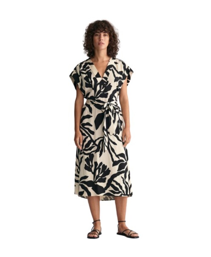 robe-midi-imprimee
