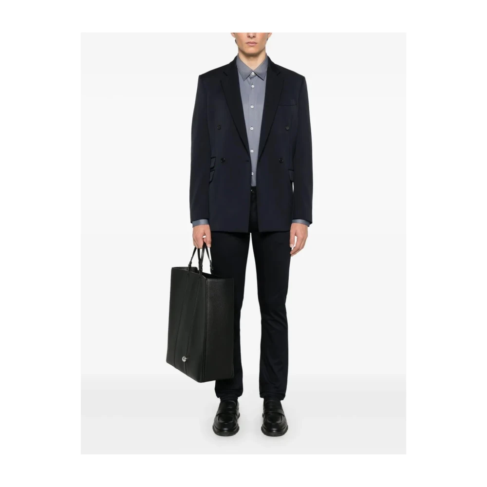 Hugo Boss Casual Katoenen Overhemd voor Mannen Blue Heren