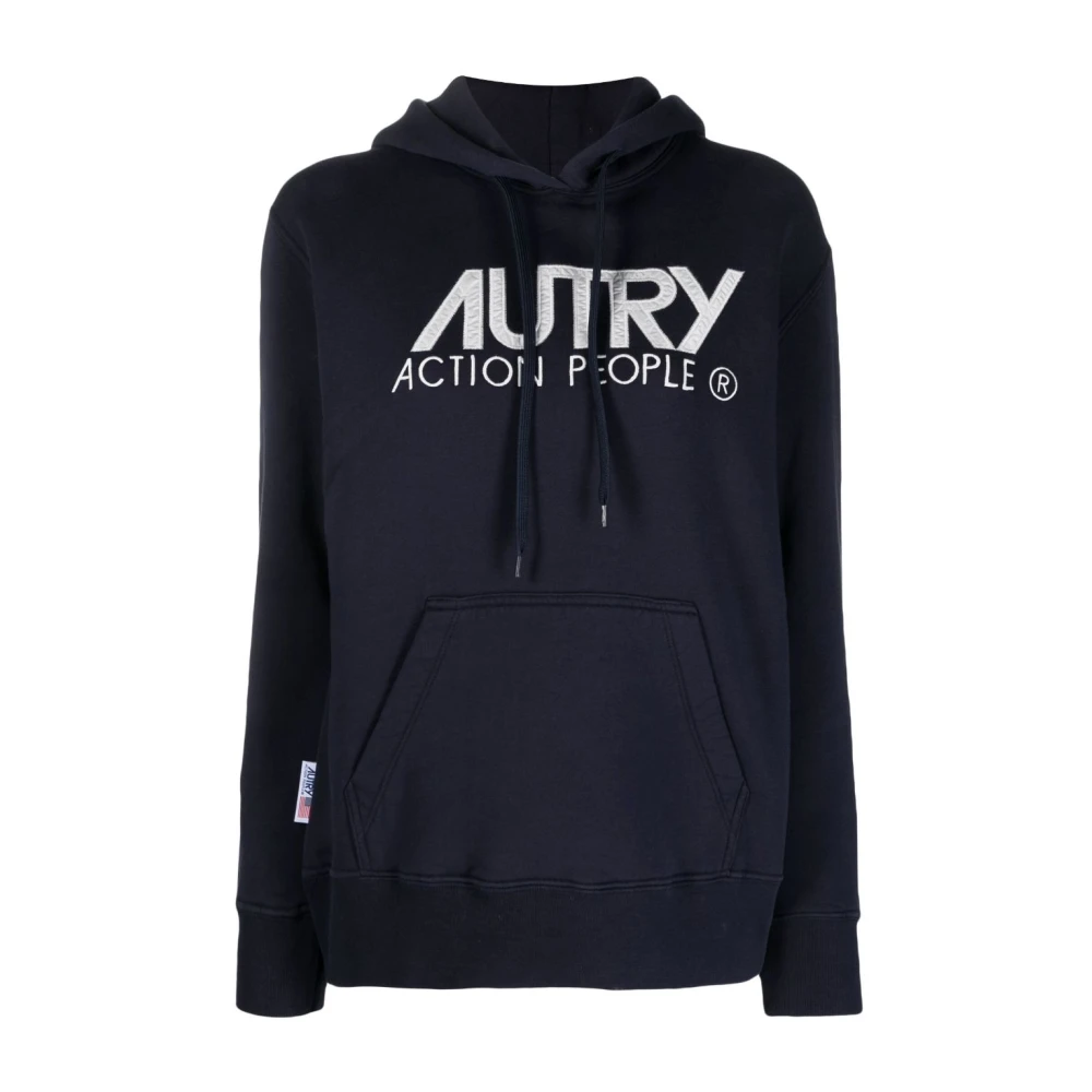 Autry Blauwe Icon Dames Hoodie Blue Dames