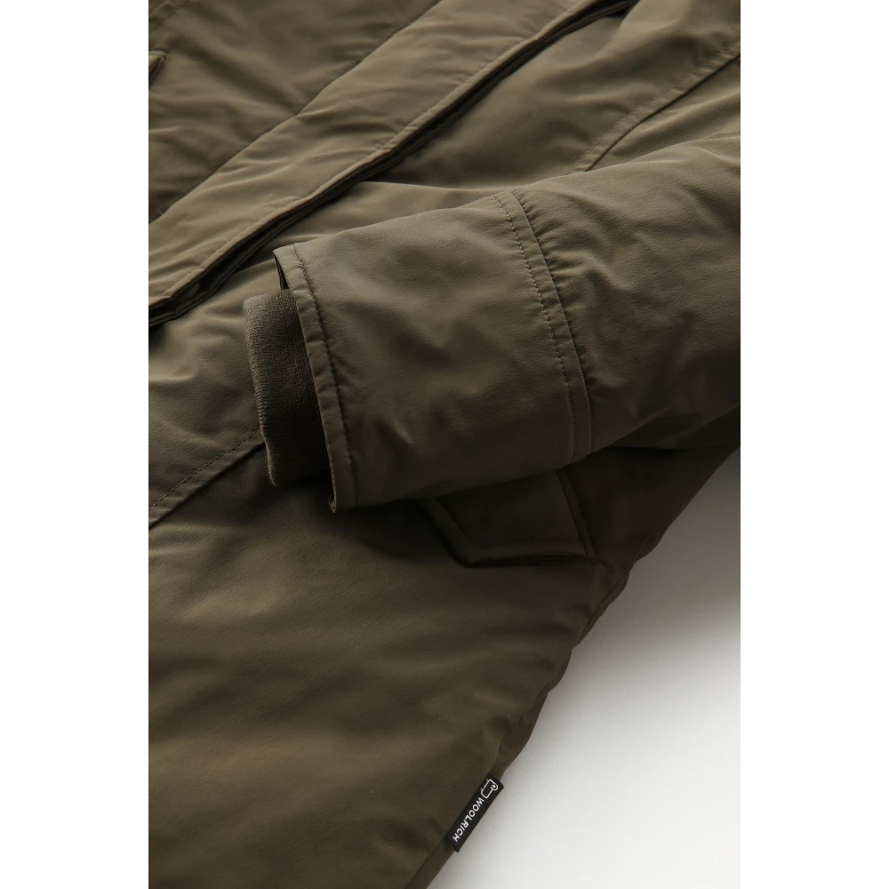 Woolrich Winterjas Donkergroen Green Dames