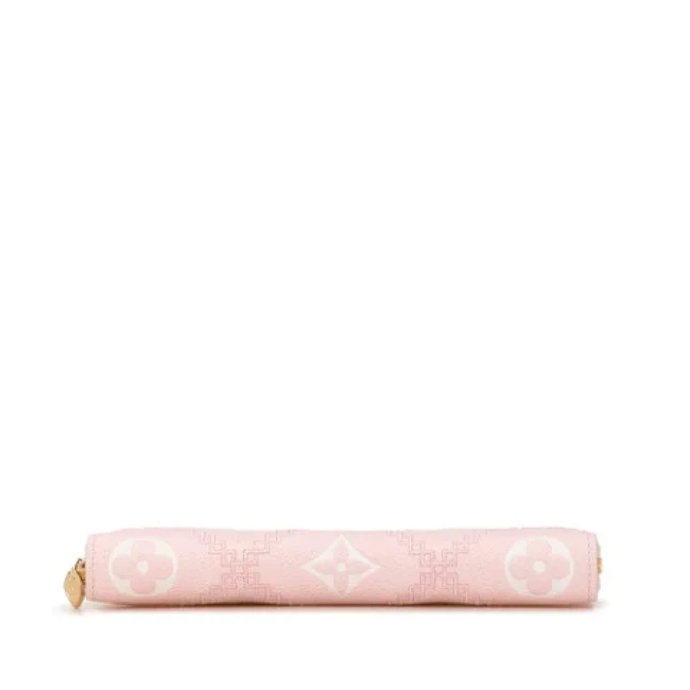 Louis Vuitton Vintage Pre-owned Canvas wallets Pink Dames