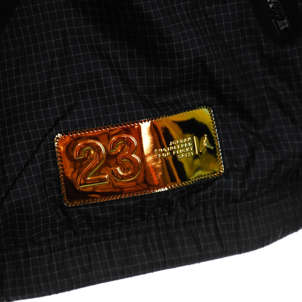 Jordan Lichtgewicht Track Jacket met hoge kraag Black Heren