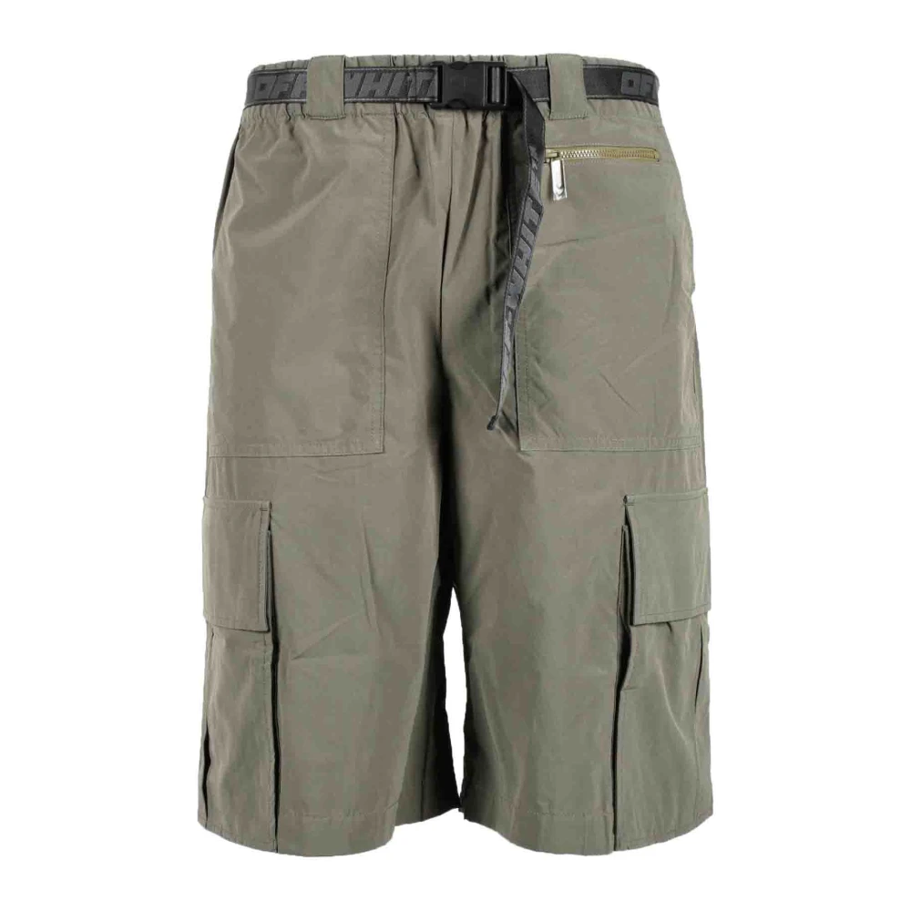 Off White Broek Green Heren