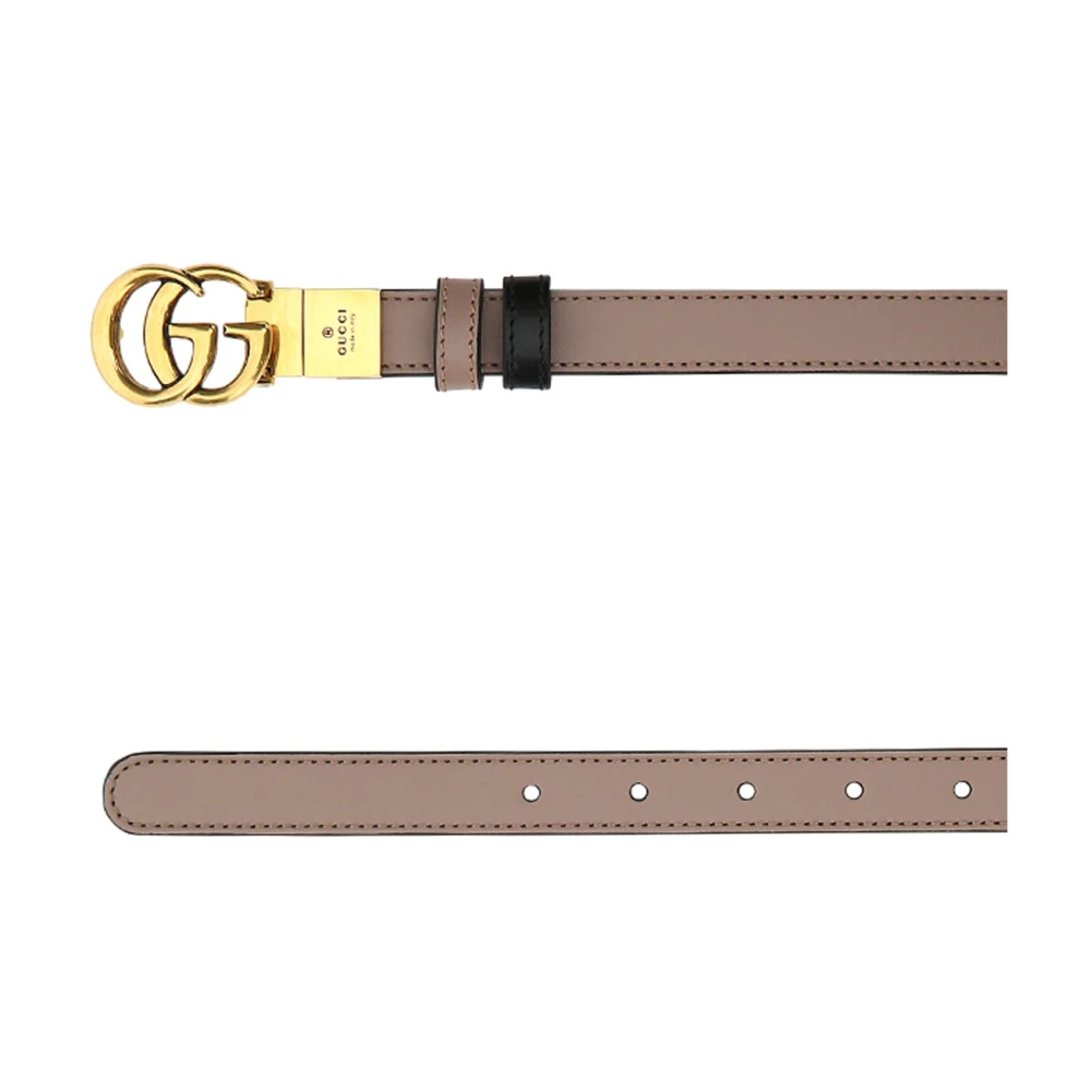 Gucci Stijlvolle Riemencollectie Beige Dames