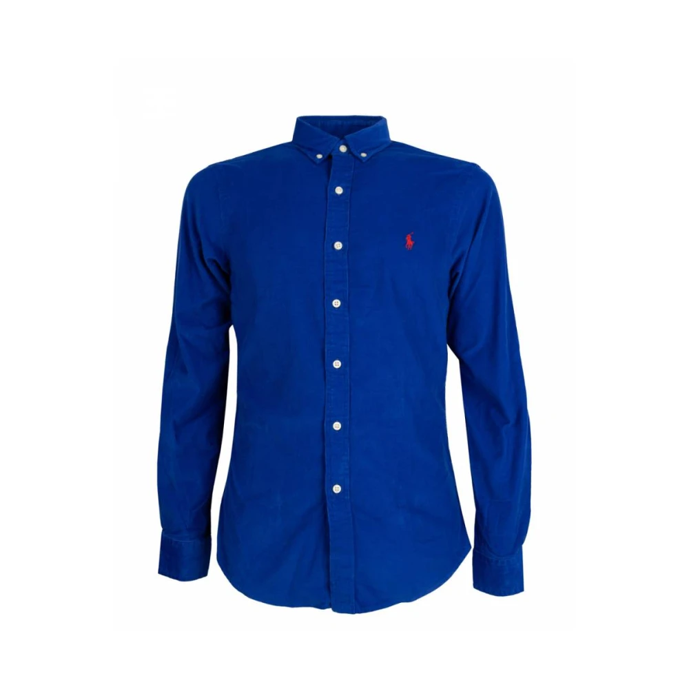 Polo Ralph Lauren Sportief Langarm Sportshirt Blue Heren