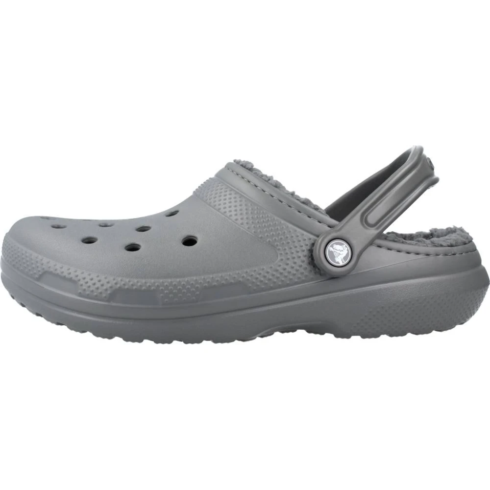 Crocs Klassiska fodrade träskor Gray, Dam