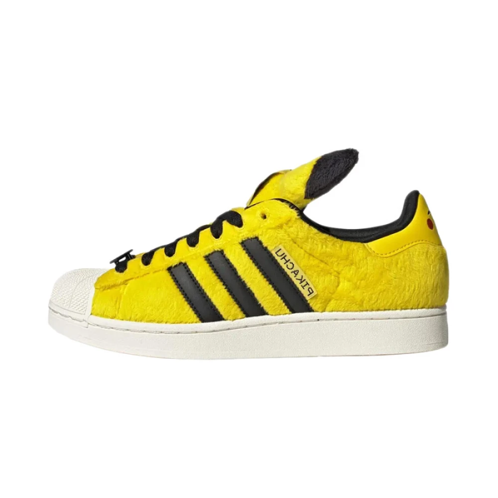 Adidas Unisex Giallo Pokémon X Superstar Pikachu Sneakers Core-Black Ki2858 Cm - Immagine 2