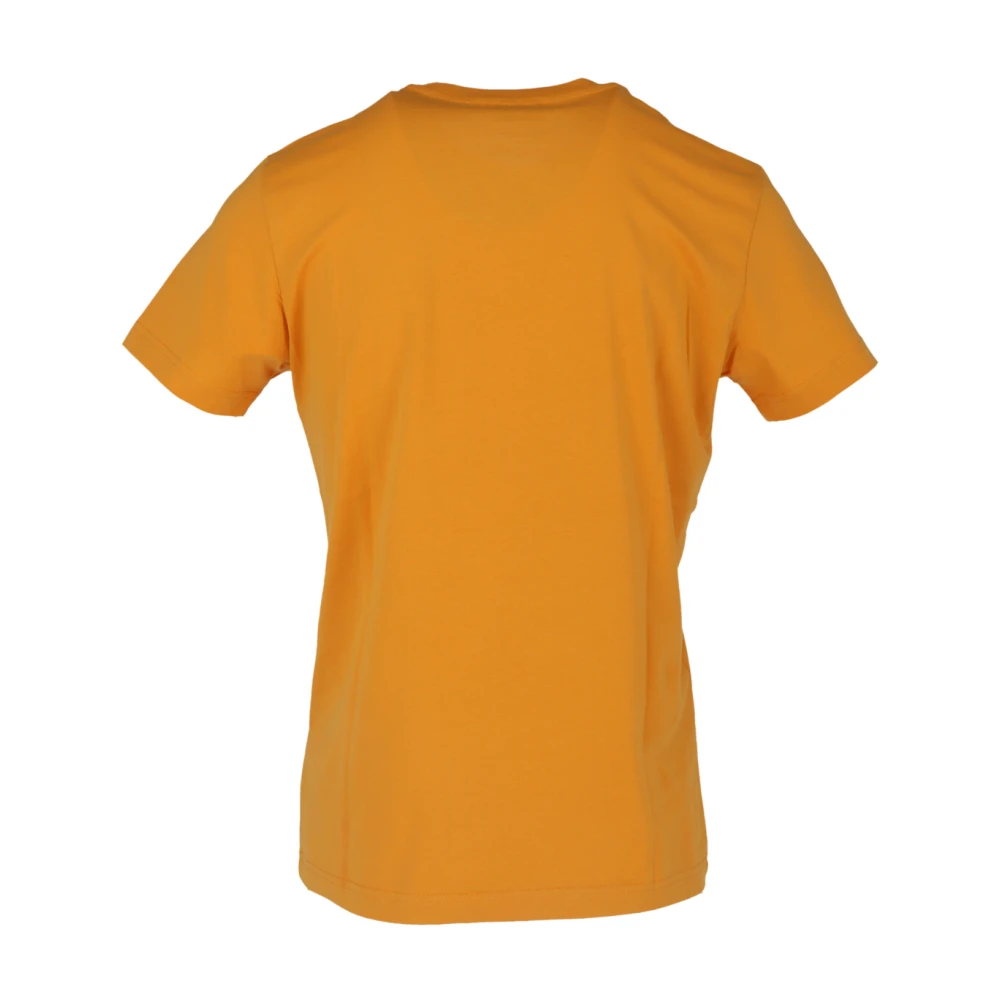 Diesel Grafische Print Tee Lente Zomer Katoen Yellow Heren