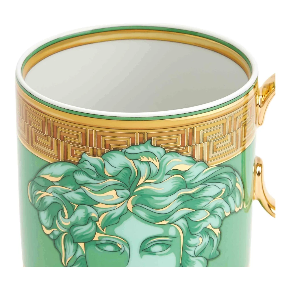 Versace Groen Glas met Handvat Green Unisex
