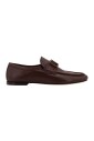 brown-flat-shoes-with-logo-sole