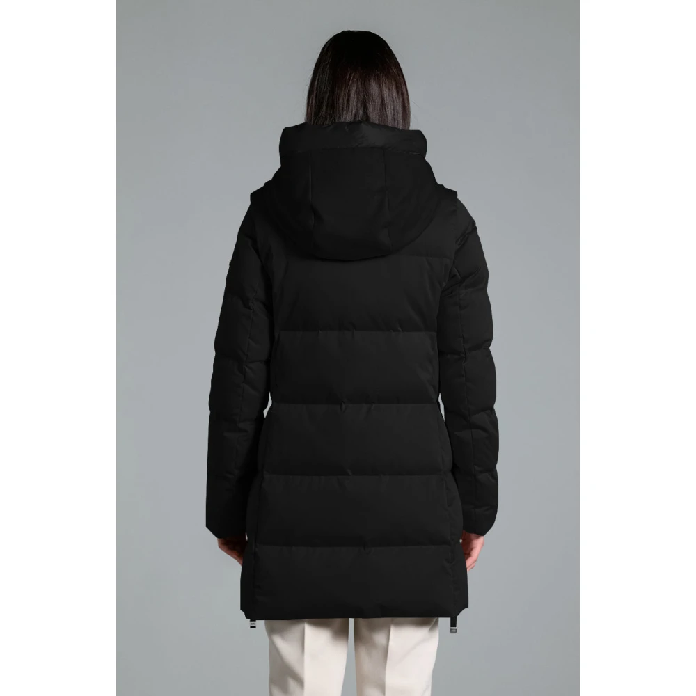 Duno Stijlvolle Jas voor Mannen Black Dames