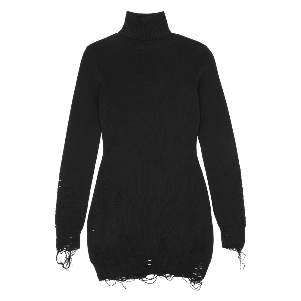 MM6 Maison Margiela Snygg Mini Klänning för Kvinnor Black, Dam