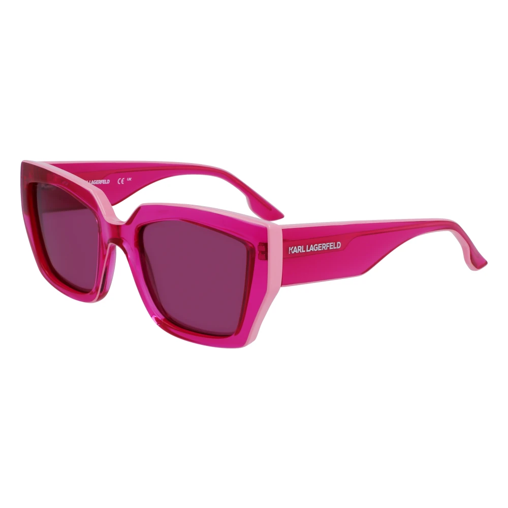 Karl Lagerfeld Women's Pink Sunglasses Medium