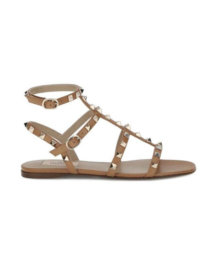 studded-leather-flat-sandals