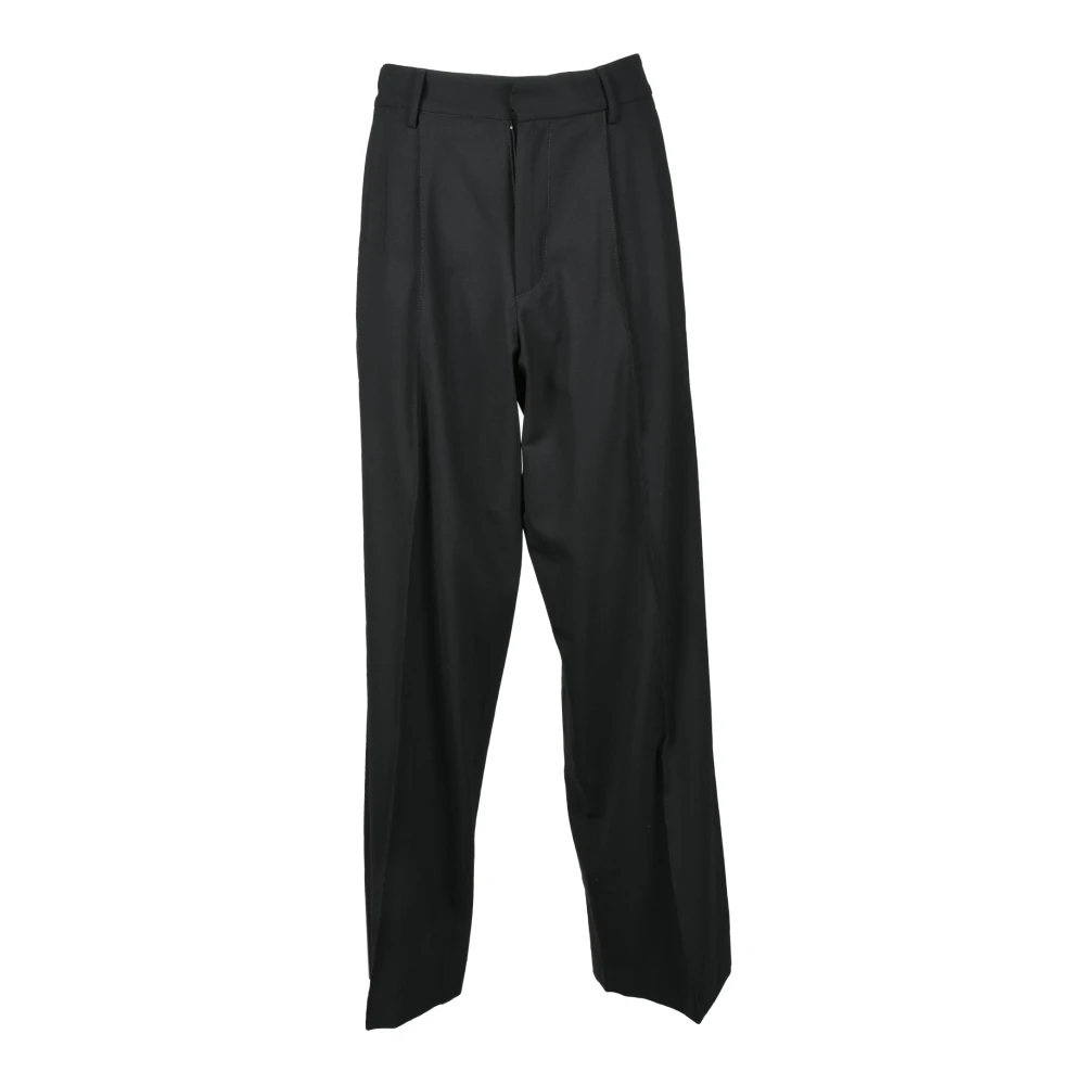 Giuseppe Di Morabito Wolmix Slim Fit Broek Black Dames