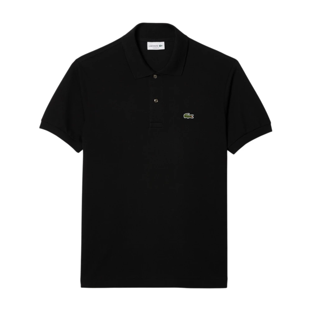 Lacoste Men's Black Polo Shirts, 4XL, L.12.12 Original Polo