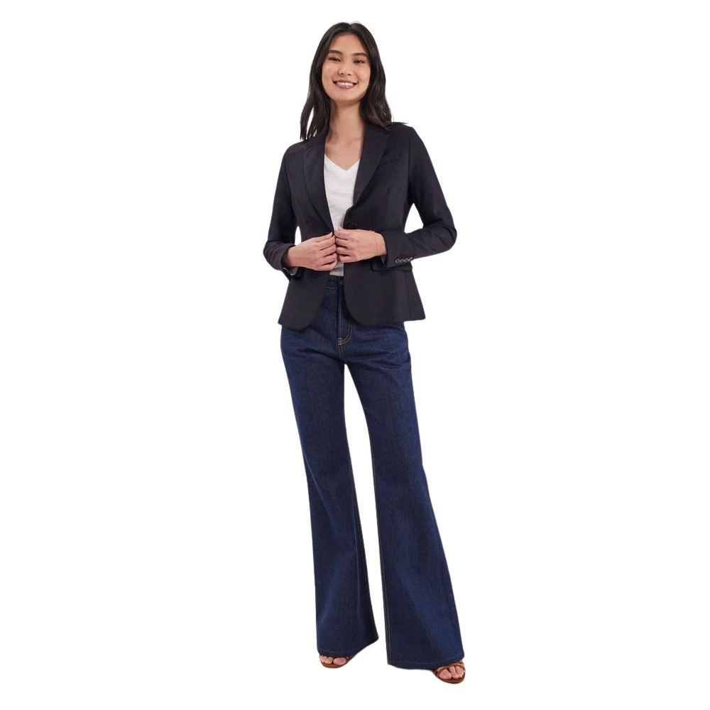 Ines De La Fressange Paris Nicoletta navy blue jacket Already Online Blue Dames