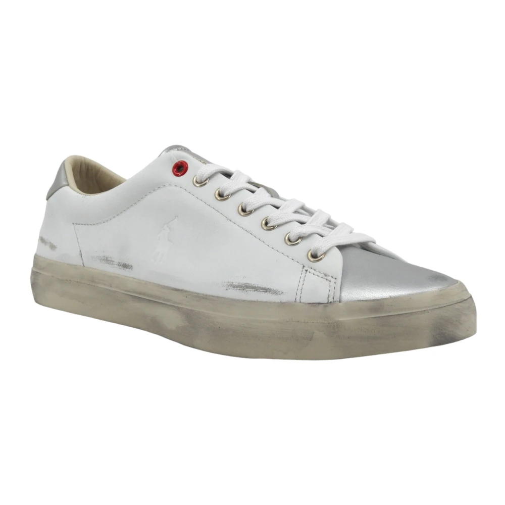 Ralph Lauren Uomo Bianco Scarpe, 44 Eu, New,