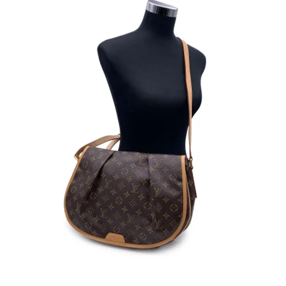 Louis Vuitton Vintage Pre-owned Canvas crossbody-bags Brown Dames