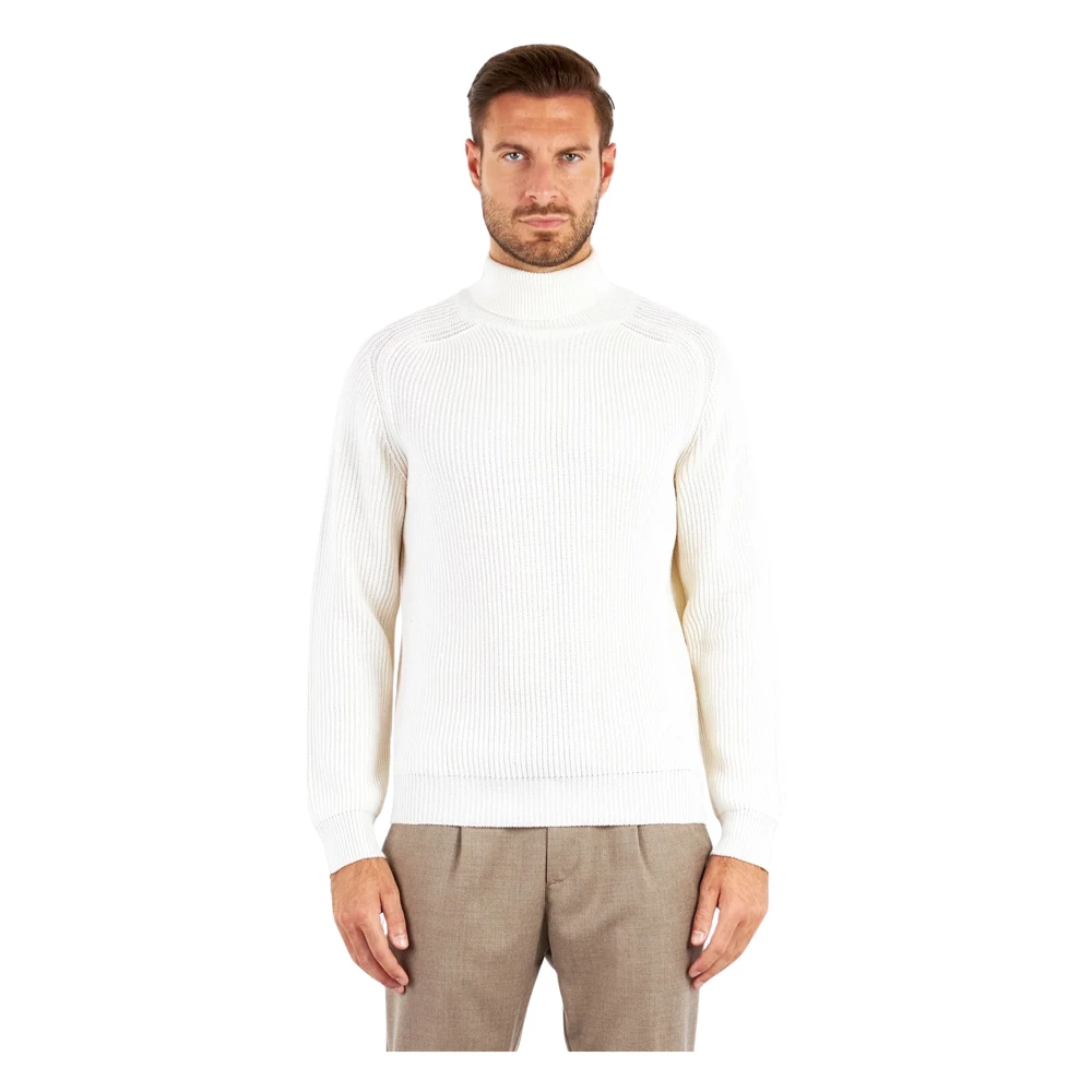 Cruna Stijlvolle Gebreide Top White Heren