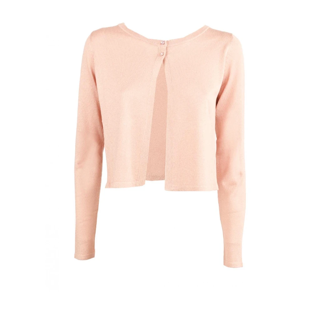 Pennyblack Gestreepte Katoenen Jas Pink Dames