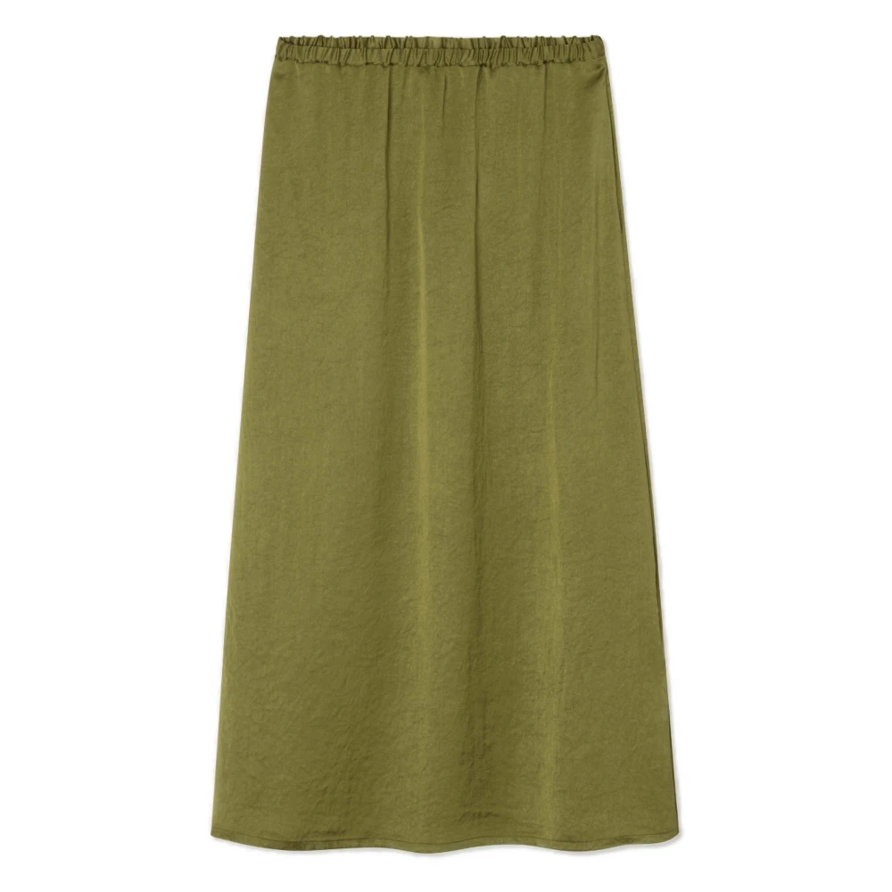 American vintage Midi Skirts Green Dames