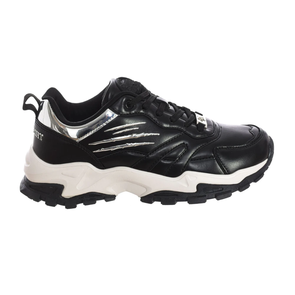 Plein Sport Men's Black Sporty Mid-Top Trainers - Trainers - 6 Uk - Sport