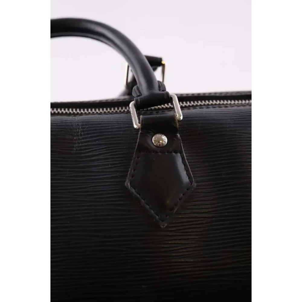 Louis Vuitton Vintage Pre-owned Leather handbags Black Dames