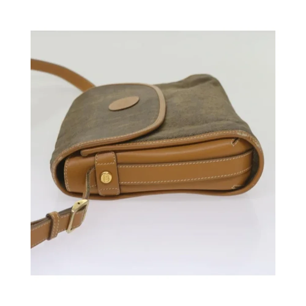Gucci Vintage Pre-owned Cotton gucci-bags Brown Dames