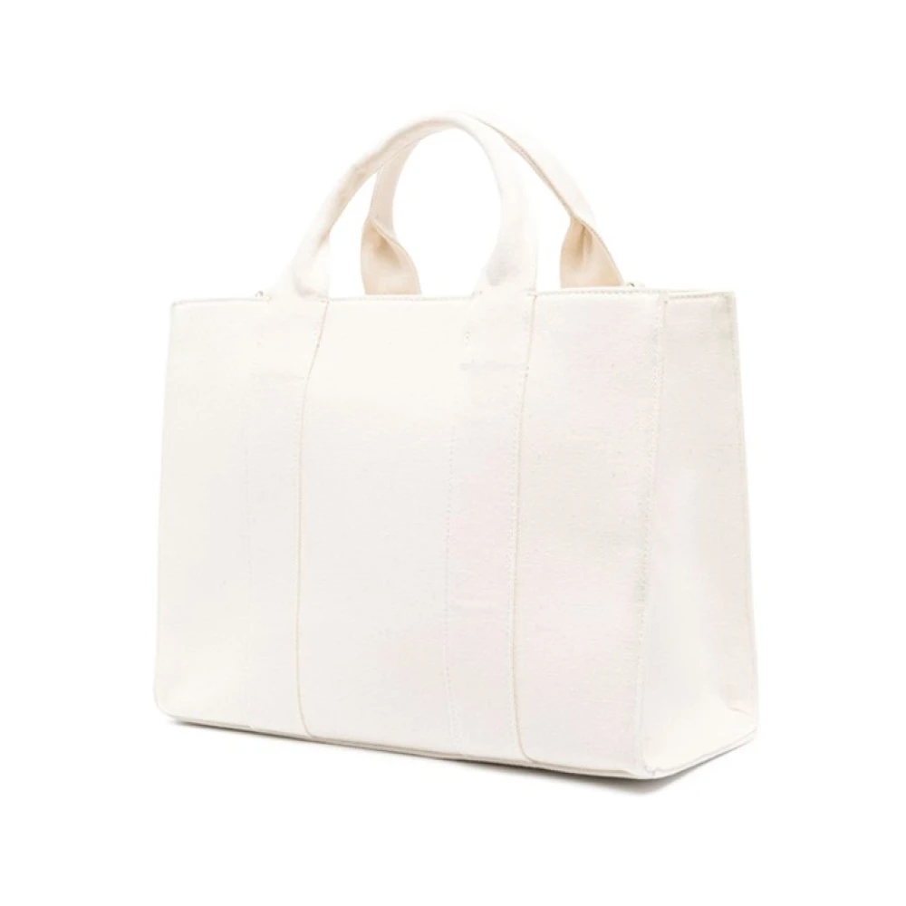 Karl Lagerfeld Rue St-Guillaume square tote tas White Dames